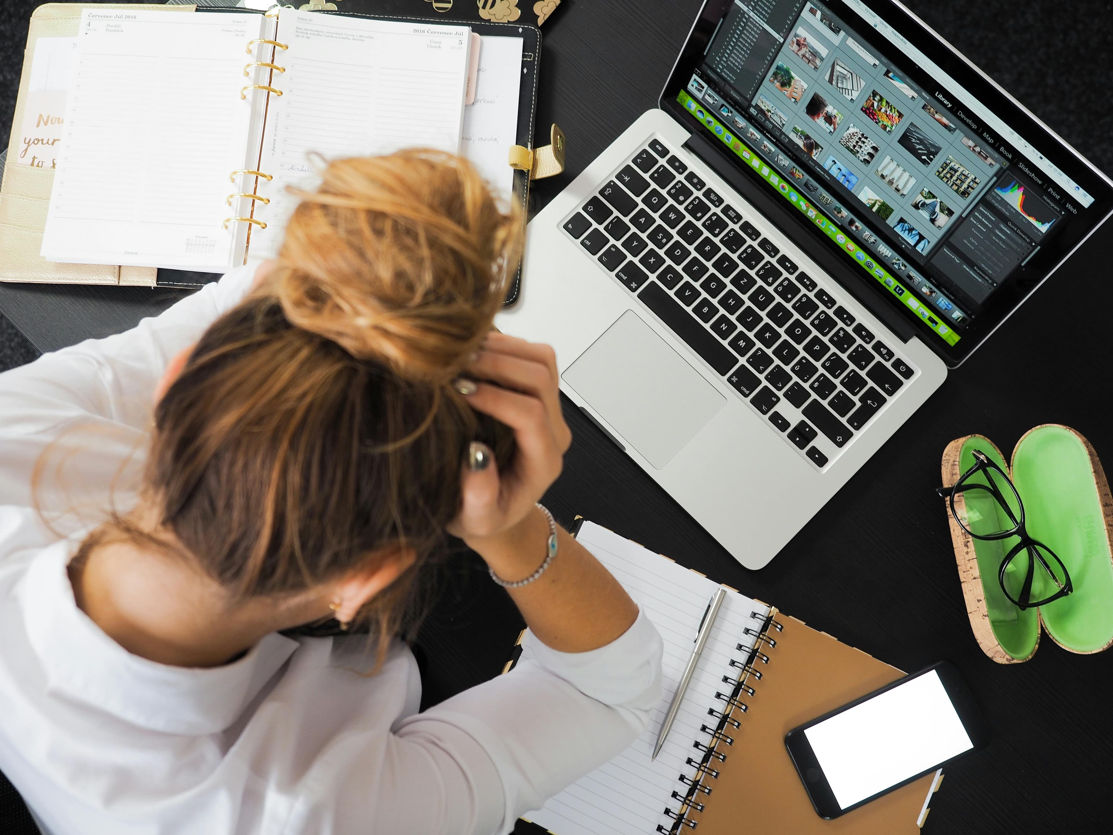 Does stress or sleep affect hair?